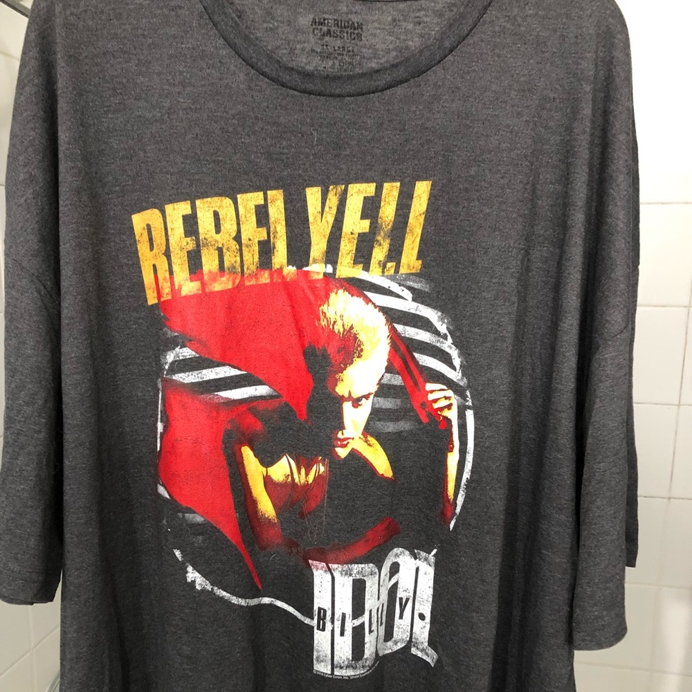 American Classic  iconic Billy Idol tee size xxl unisex tee